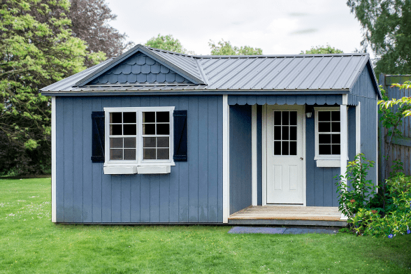 Custom gable cabin